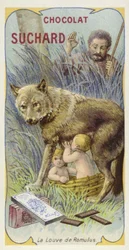 Die Wölfin und Romulus und Remus